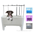 Baignoire de baignoire pour animaux de compagnie en plastique odm baignoire